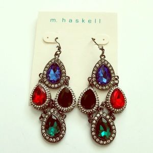 Multi color earrings